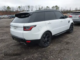 2018 Land Rover Range Rover Sport HSE with VIN SALWR2RK2JA697059, listed as a IAAI auction lot 41131005 with 44,254 mi miles. Bid and sale history available at carsss.com. Image 4.