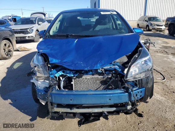2015 Toyota Yaris L with VIN VNKJTUD34FA051518, listed as a Copart auction lot 46472155 with 22,324 mi miles and Salvage Title. Bid and sale history available at carsss.com. Image 5.
