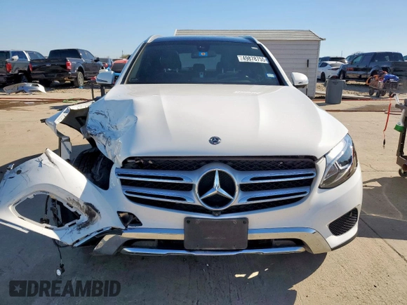 2018 Mercedes-Benz GLC with VIN WDC0G4JB5JV038552, listed as a Copart auction lot 49878755 with 70,196 mi miles and Salvage Title. Bid and sale history available at carsss.com. Image 5.