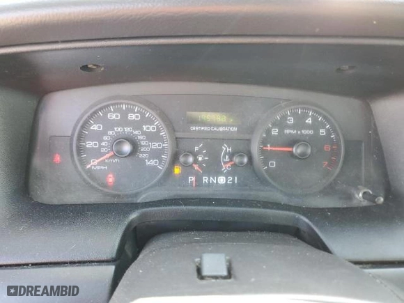 2006 Ford Police Interceptor with VIN 2FAFP71W66X160109, listed as a Copart auction lot 41460875 with 195,788 mi miles and Salvage Title. Bid and sale history available at carsss.com. Image 9.