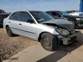 2005 Honda Civic Sdn VP SSRSv with VIN 1HGES16475L018308, listed as a Copart auction lot 51581275 with 0 mi miles and Salvage Title. Bid and sale history available at carsss.com. Image 4.