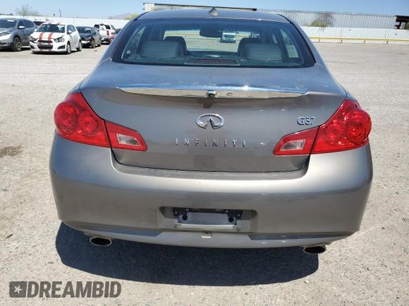 2011 Infiniti G37 Journey with VIN JN1CV6AP3BM505641, listed as a Copart auction lot 53047615 with 102,730 mi miles and Salvage Title. Bid and sale history available at DreamBid. Image 6.