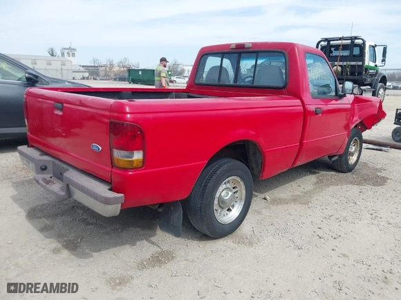 1995 Ford Ranger Splash with VIN 1FTCR10A6SUA57994, listed as a IAAI auction lot 41794131 with 154,439 mi miles. Bid and sale history available at carsss.com. Image 4.