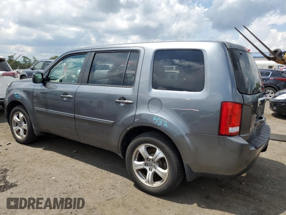 2012 Honda Pilot EX-L with VIN 5FNYF4H54CB019973, listed as a Copart auction lot 64614135 with 102,352 mi miles and Salvage title. Bid and sale history available at DreamBid. Image 2.