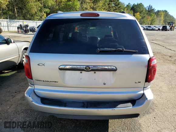 2006 Chrysler Town & Country LWB LX with VIN 2A4GP44R06R904627, listed as a Copart auction lot 80563714 with 236,612 mi miles and Salvage Title. Bid and sale history available at carsss.com. Image 6.