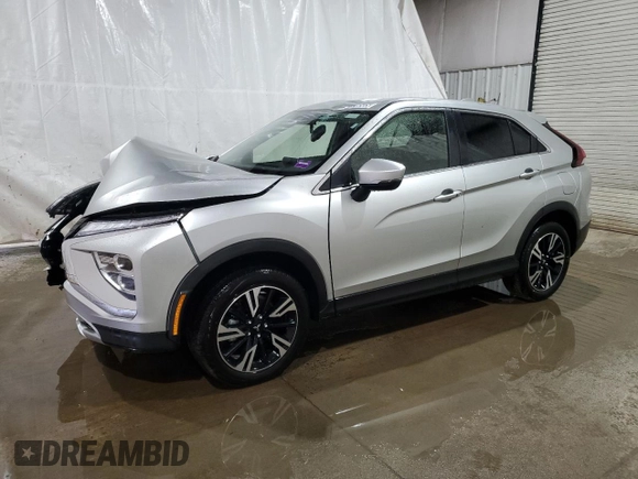 2025 Mitsubishi Eclipse Cross SE z VIN JA4ATWAA9SZ004014, wystawiony jako Copart lot #57436565 z przebiegiem 5 772 mil mil oraz Szkoda całkowita • Salvage title. Historia ofert i sprzedaży dostępna na DreamBid. Obrazek 1.