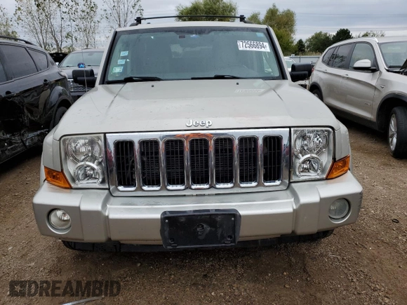 2007 Jeep Commander Limited with VIN 1J8HG58267C623478, listed as a Copart auction lot 72566894 with 136,996 mi miles and Salvage title. Bid and sale history available at DreamBid. Image 5.