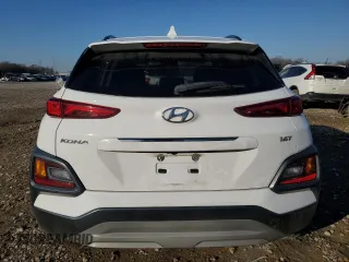 2021 Hyundai Kona Limited with VIN KM8K33A58MU715825, listed as a Copart auction lot 42233265 with 102,224 mi miles and Salvage Title. Bid and sale history available at carsss.com. Image 6.
