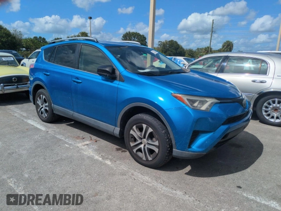 2017 Toyota RAV4 LE with VIN JTMZFREV5HJ147113, listed as a Copart auction lot 73886684 with Not Provided miles and Salvage Title. Bid and sale history available at DreamBid. Image 4.