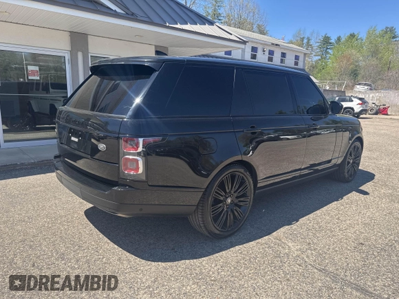 2020 Land Rover Range Rover with VIN SALGS5SE3LA592385, listed as a IAAI auction lot 42169724 with 136,782 mi miles and . Bid and sale history available at DreamBid. Image 4.