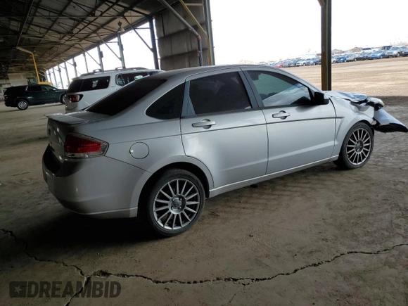 2009 Ford Focus SES with VIN 1FAHP36N79W189913, listed as a Copart auction lot 53106865 with 91,922 mi miles and Salvage Title. Bid and sale history available at carsss.com. Image 3.