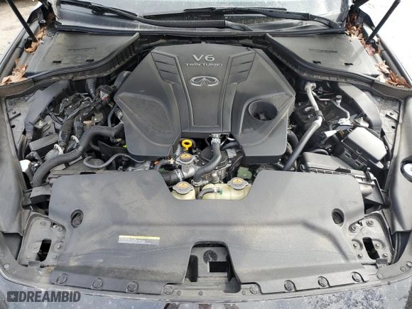 2019 Infiniti Q50 3.0t LUXE with VIN JN1EV7AR6KM551593, listed as a Copart auction lot 82874164 with NaN miles and Salvage Title. Bid and sale history available at carsss.com. Image 11.