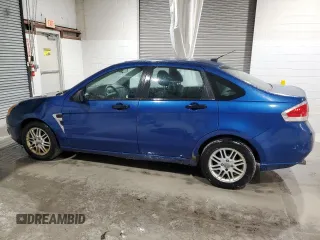 2008 Ford Focus SE with VIN 1FAHP35NX8W155366, listed as a Copart auction lot 56095375 with 123,344 mi miles and Salvage Title. Bid and sale history available at DreamBid. Image 2.