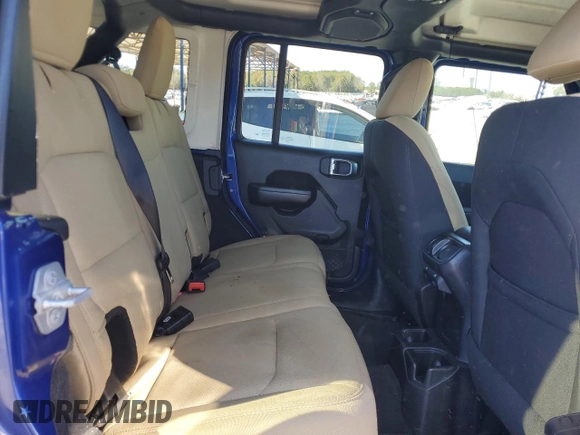 2018 Jeep Wrangler Unlimited Sport z VIN 1C4HJXDN6JW201107, wystawiony jako Copart lot #81801164 z przebiegiem 69 956 mil mil oraz Szkoda całkowita • Salvage title. Historia ofert i sprzedaży dostępna na DreamBid. Obrazek 11.