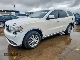 2018 Dodge Durango SXT с VIN 1C4RDJAG5JC345537, выставлен на аукционе Copart как лот 60744325 с пробегом 180 135 миль миль и Списание • Salvage title. История ставок и продаж доступна на DreamBid. Изображение 1.