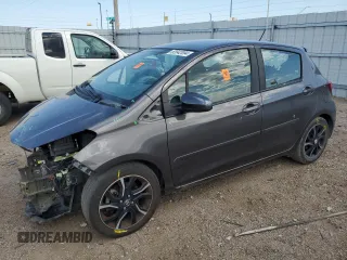 2015 Toyota Yaris L with VIN VNKKTUD36FA054117, listed as a Copart auction lot 65542094 with 66,117 mi miles and Salvage Title. Bid and sale history available at carsss.com. Image 1.