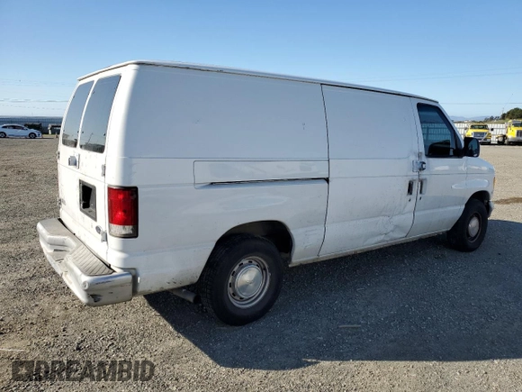 1999 Ford Econoline Cargo with VIN 1FTRE1420XHC02150, listed as a Copart auction lot 46551175 with 439,114 mi miles and Salvage Title. Bid and sale history available at carsss.com. Image 3.