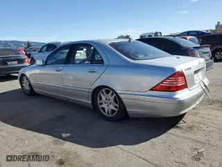 2006 Mercedes-Benz S-Class 3.7L with VIN WDBNF67J06A482377, listed as a Copart auction lot 44619455 with 155,669 mi miles and Clean Title. Bid and sale history available at carsss.com. Image 2.
