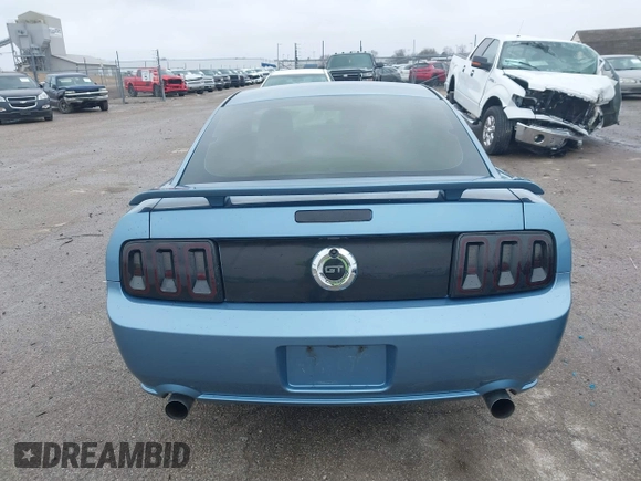 2005 Ford Mustang GT Deluxe with VIN 1ZVFT82H455116103, listed as a IAAI auction lot 41725405 with 108,928 mi miles and . Bid and sale history available at DreamBid. Image 16.