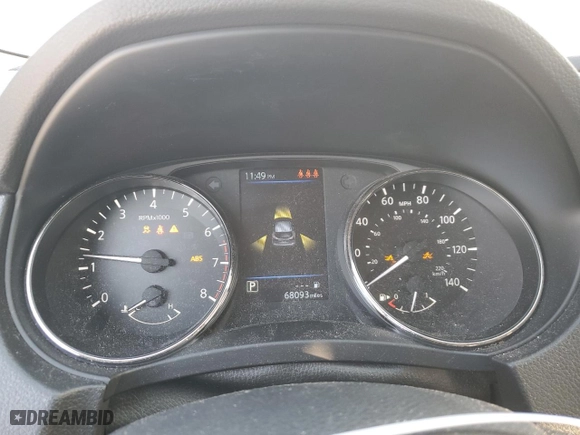2022 Nissan Rogue Sport S with VIN JN1BJ1AV7NW341800, listed as a Copart auction lot 41678575 with 68,093 mi miles and Salvage Title. Bid and sale history available at carsss.com. Image 9.