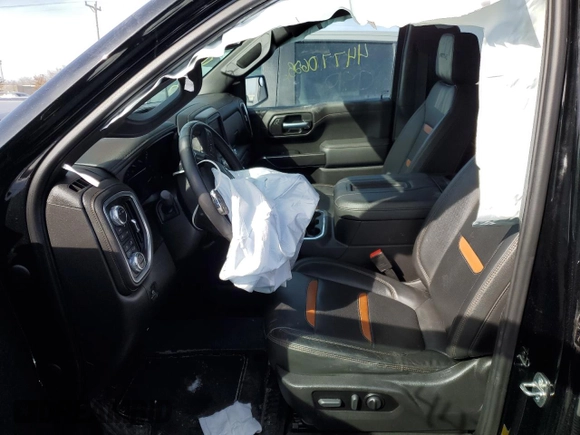2021 GMC Sierra 1500 AT4 with VIN 3GTP9EEL7MG447852, listed as a Copart auction lot 44770625 with 29,832 mi miles and Salvage Title. Bid and sale history available at carsss.com. Image 7.