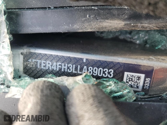 2020 Ford Ranger XL with VIN 1FTER4FH3LLA89033, listed as a Copart auction lot 63135665 with Not provided miles and Salvage title. Bid and sale history available at DreamBid. Image 12.