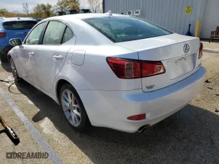 2011 Lexus IS 250 with VIN JTHCF5C21B5050626, listed as a Copart auction lot 77094024 with 137,646 mi miles and Salvage Title. Bid and sale history available at carsss.com. Image 2.