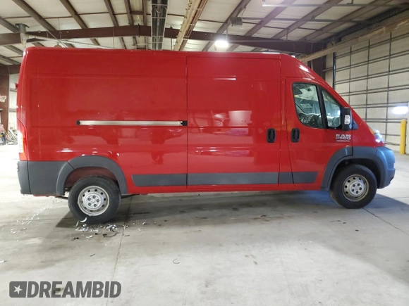 2017 Ram ProMaster Cargo with VIN 3C6TRVDG1HE545478, listed as a Copart auction lot 49460115 with 64,296 mi miles and Salvage Title. Bid and sale history available at carsss.com. Image 3.