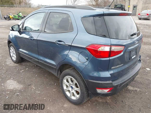 2022 Ford EcoSport SE with VIN MAJ6S3GL3NC469553, listed as a IAAI auction lot 41854545 with 40,339 mi miles and . Bid and sale history available at DreamBid. Image 3.