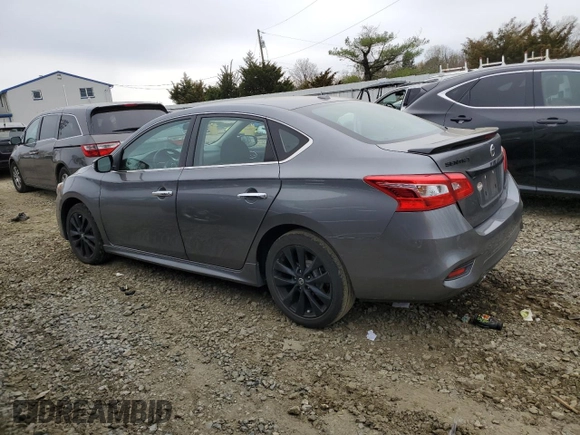 2018 Nissan Sentra S with VIN 3N1AB7AP4JY282981, listed as a Copart auction lot 52480955 with 57,217 mi miles and Salvage Title. Bid and sale history available at DreamBid. Image 2.
