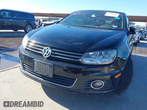 2012 Volkswagen Eos Lux with VIN WVWFW7AH2CV004631, listed as a IAAI auction lot 41401641 with 85,379 mi miles and . Bid and sale history available at DreamBid. Image 6.