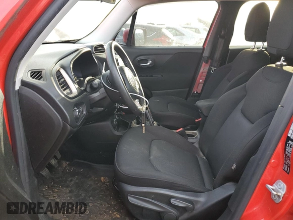 2015 Jeep Renegade Latitude with VIN ZACCJBBH3FPC05601, listed as a Copart auction lot 83986434 with 81,777 mi miles and Clean Title. Bid and sale history available at carsss.com. Image 7.