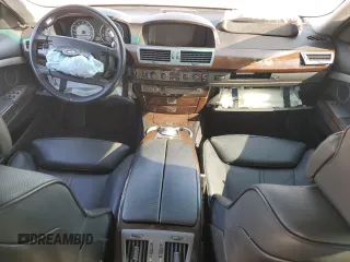 2004 BMW 7 Series 745i with VIN WBAGL63454DP71959, listed as a Copart auction lot 78001354 with Not Provided miles and Salvage Title. Bid and sale history available at DreamBid. Image 8.