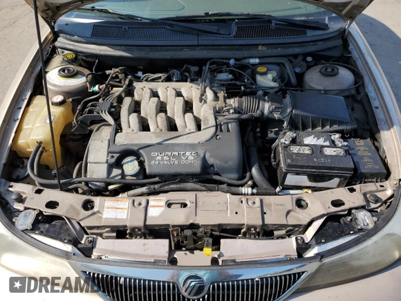 1998 Mercury Mystique with VIN 1MEFM66L0WK639462, listed as a Copart auction lot 61688595 with 47,925 mi miles and Clean title. Bid and sale history available at DreamBid. Image 11.