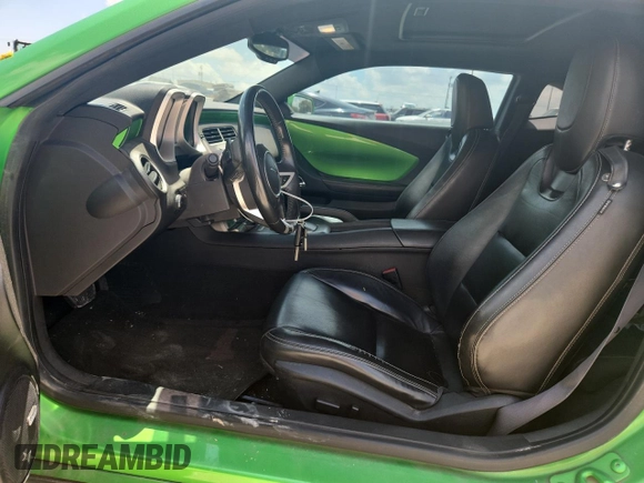 2011 Chevrolet Camaro 2LT с VIN 2G1FC1ED2B9137297, выставлен на аукционе Copart как лот 63842195 с пробегом 223 223 миль миль и Списание • Salvage title. История ставок и продаж доступна на DreamBid. Изображение 7.