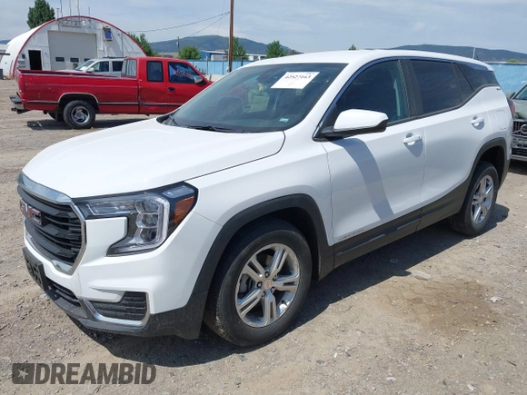 2024 GMC Terrain SLE z VIN 3GKALTEG8RL371883, wystawiony jako IAAI lot #42527163 z przebiegiem 31 053 mil mil oraz . Historia ofert i sprzedaży dostępna na DreamBid. Obrazek 17.