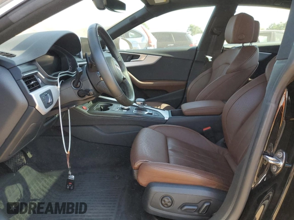 2019 Audi A5 Sportback Premium Plus with VIN WAUENCF54KA089769, listed as a Copart auction lot 76754793 with 26,426 mi miles. Bid and sale history available at carsss.com. Image 7.