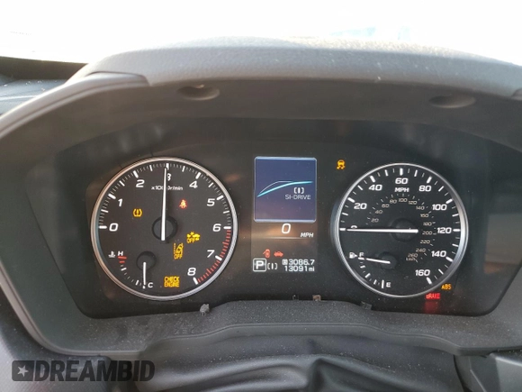 2025 Subaru Forester Premium with VIN JF2SLDBC3SH463710, listed as a Copart auction lot 61829635 with 13,091 mi miles and Salvage title. Bid and sale history available at DreamBid. Image 9.