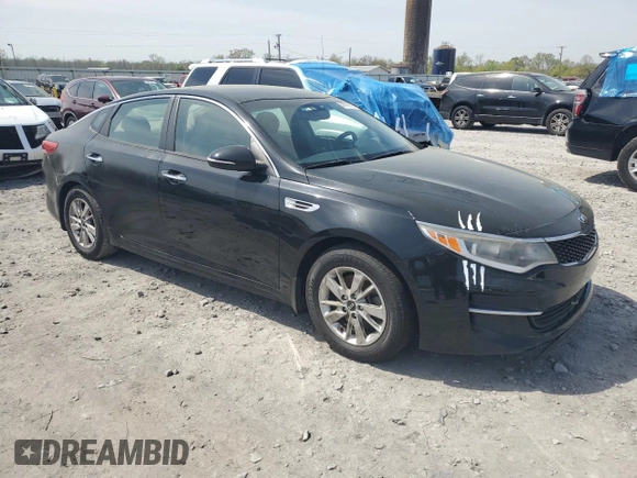 2016 Kia Optima LX with VIN 5XXGT4L31GG048750, listed as a Copart auction lot 51019075 with 168,332 mi miles and Clean Title. Bid and sale history available at carsss.com. Image 4.
