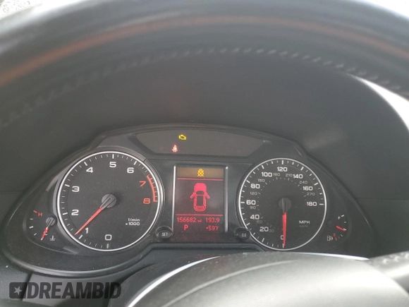 2011 Audi Q5 Premium with VIN WA1CFAFP4BA095028, listed as a Copart auction lot 46367215 with 156,682 mi miles and Salvage title. Bid and sale history available at DreamBid. Image 9.