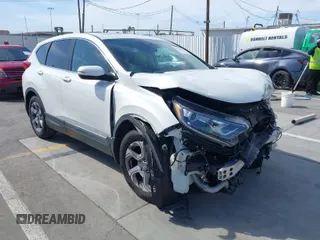 2018 Honda CR-V EX-L with VIN 2HKRW1H86JH503493, listed as a IAAI auction lot 41916065 with 1 mi miles. Bid and sale history available at carsss.com. Image 1.