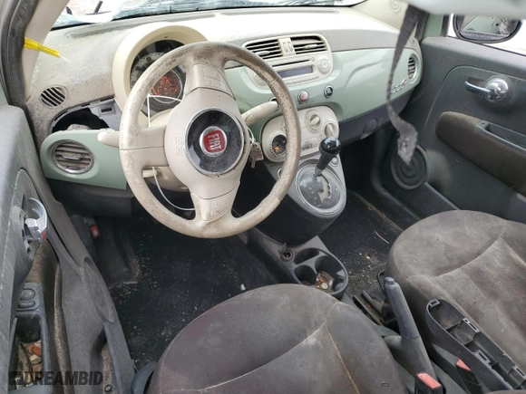 2013 FIAT 500 Pop with VIN 3C3CFFDR7DT554334, listed as a Copart auction lot 44164085 with 77265 miles and Salvage Title. Bid and sale history available at carsss.com. Image 8.