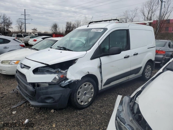 2016 Ford Transit Connect XL with VIN NM0LS6E74G1284461, listed as a Copart auction lot 87293074 with 127,334 mi miles and Salvage Title. Bid and sale history available at carsss.com. Image 1.