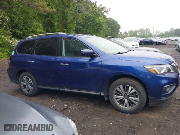 2018 Nissan Pathfinder SL with VIN 5N1DR2MM6JC652102, listed as a IAAI auction lot 42415763 with 79,636 mi miles and . Bid and sale history available at DreamBid. Image 13.