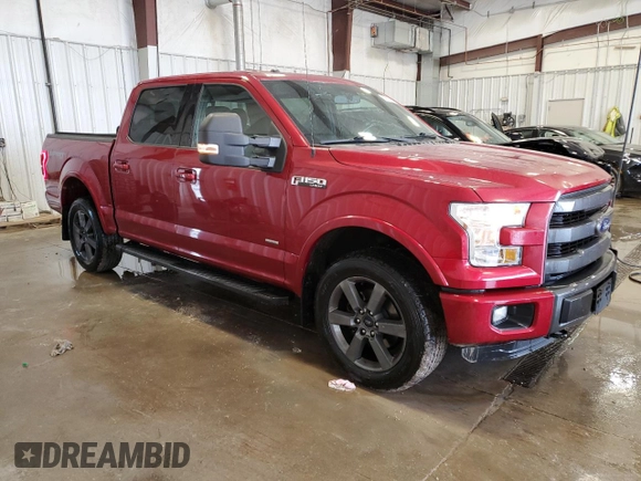 2015 Ford F-150 XLT with VIN 1FTEW1EG8FKE35426, listed as a Copart auction lot 55519055 with 221,060 mi miles and Non Repairable. Bid and sale history available at carsss.com. Image 4.