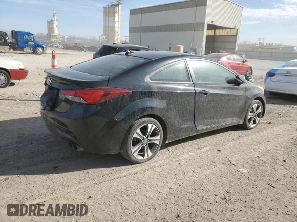 2014 Hyundai Elantra z VIN KMHDH6AH3EU026928, wystawiony jako Copart lot #49535485 z przebiegiem 94 282 mil mil oraz Tytuł czysty. Historia ofert i sprzedaży dostępna na DreamBid. Obrazek 3.