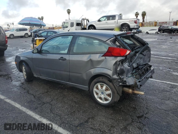 2005 Ford Focus S with VIN 3FAFP31N65R161757, listed as a Copart auction lot 44373605 with 187,145 mi miles and Salvage Title. Bid and sale history available at carsss.com. Image 2.