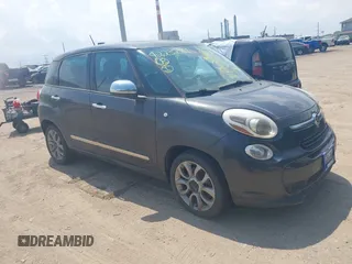 2014 FIAT 500L Lounge with VIN ZFBCFACH1EZ003031, listed as a IAAI auction lot 42232861 with 104,496 mi miles and . Bid and sale history available at DreamBid. Image 1.