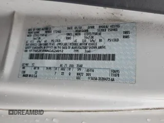 2010 Ford Econoline Cargo Commercial z VIN 1FTNE2EW4ADA24912, wystawiony jako Copart lot #49741184 z przebiegiem 508 798 mil mil oraz Czysty tytuł • Clean title. Historia ofert i sprzedaży dostępna na DreamBid. Obrazek 13.