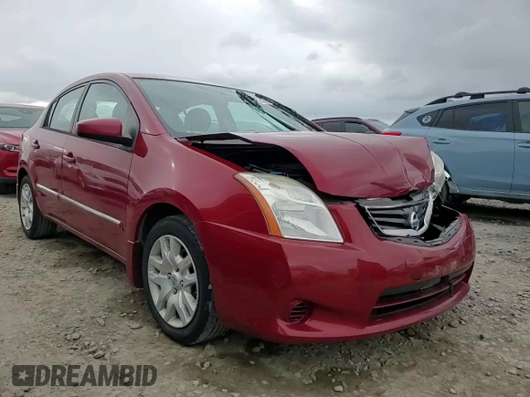 2012 Nissan Sentra S with VIN 3N1AB6AP8CL740760, listed as a Copart auction lot 48600245 with 128,654 mi miles and Salvage Title. Bid and sale history available at DreamBid. Image 11.